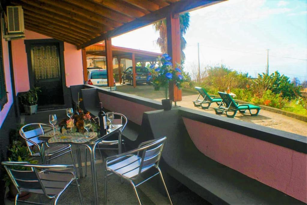 The Funny And Relax Apartment With Terrace & View Arco da Calheta  Zewnętrze zdjęcie